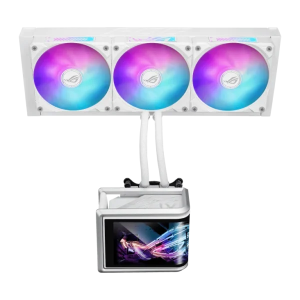 h732 (1) ASUS ROG Ryuo IV SLC 360 ARGB White Edition 6.67-Inch 2K AMOLED Liquid CPU Cooler - ROG RYUO IV SLC 360 ARGB WHT
