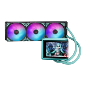ASUS ROG - Ryuo IV 360 ARGB Hatsune Miku Edition 6.67" 2K AMOLED Display AIO Liquid CPU Cooler - ROG RYUO IV 360 ARGB MIKU