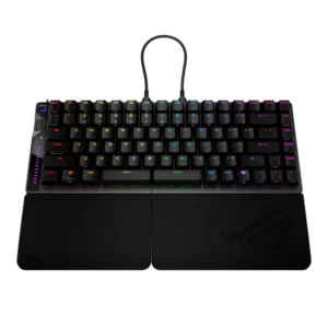 h732 (1) ASUS ROG - Falcata 75% Split Wireless Gaming Keyboard HFX V2 Magnetic Switches - M703 ROG FALCATA/HFXV2/US/PBT