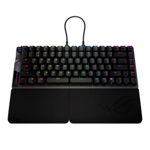 ASUS ROG - Falcata 75% Split Wireless Gaming Keyboard HFX V2 Magnetic Switches - M703 ROG FALCATA/HFXV2/US/PBT