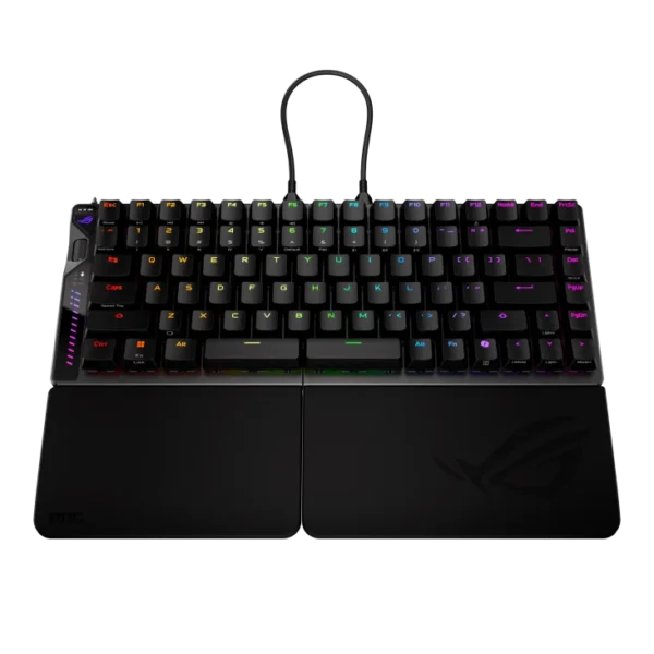 ASUS ROG - Falcata 75% Split Wireless Gaming Keyboard HFX V2 Magnetic Switches - M703 ROG FALCATA/HFXV2/US/PBT