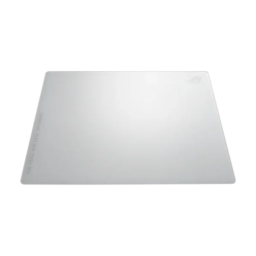 ASUS ROG Moonstone Ace L Moonlight White Gaming Mouse Pad - 500x400mm 9H Tempered Glass - NH04 ROG MOONSTONE ACE L/WHT