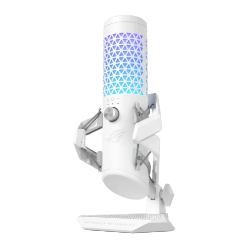 ASUS ROG Carnyx Professional Cardioid Condenser Gaming Microphone White 25mm Capsule 192kHz/24-bit - C501 ROG CARNYX/WHT