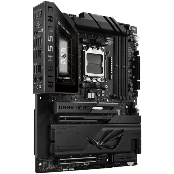 ASUS ROG Crosshair X870E Dark Hero AMD AM5 ATX Motherboard - DDR5 PCIe 5.0 WiFi 7 - ROG CROSSHAIR X870E DARK HERO