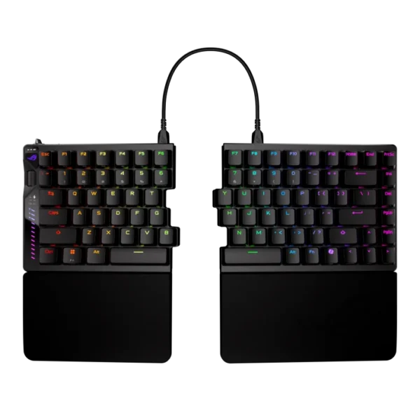 ASUS ROG - Falcata 75% Split Wireless Gaming Keyboard HFX V2 Magnetic Switches - M703 ROG FALCATA/HFXV2/US/PBT