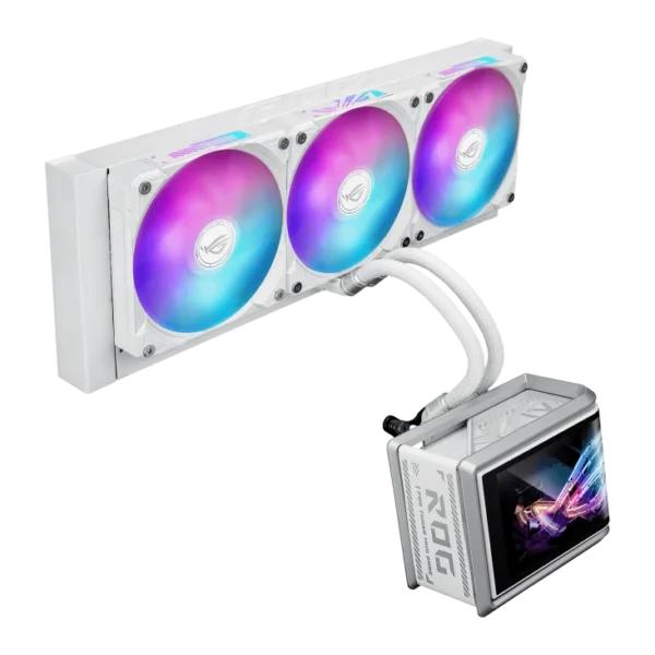 h732 (2) ASUS ROG Ryuo IV SLC 360 ARGB White Edition 6.67-Inch 2K AMOLED Liquid CPU Cooler - ROG RYUO IV SLC 360 ARGB WHT