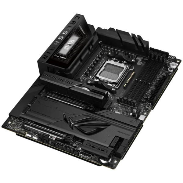 ASUS ROG Crosshair X870E Dark Hero AMD AM5 ATX Motherboard - DDR5 PCIe 5.0 WiFi 7 - ROG CROSSHAIR X870E DARK HERO