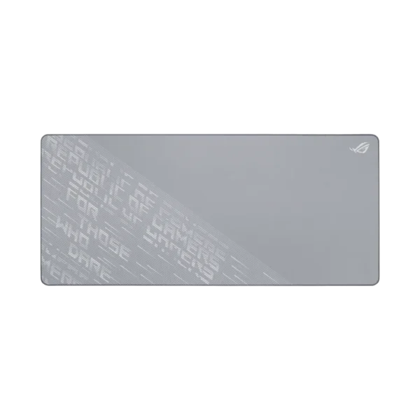 ASUS ROG Scabbard II Arctic Gray XXL Water-Repellent Extended Cloth Gaming Mouse Pad - NC18 ROG SCABBARD II ARCTIC GRAY XXL