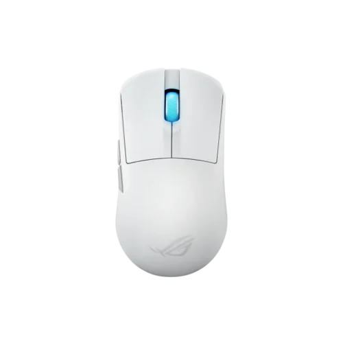 ASUS ROG 49g Ultralight 42000 DPI Tri-Mode Wireless Gaming Mouse White - P716 ROG HARPE ACE MINI/WHT