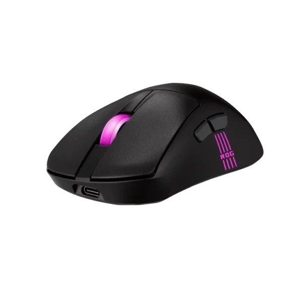 ASUS ROG Keris II Origin Wireless Gaming Mouse - 42000 DPI AimPoint Pro - Tri-Mode - 65g Ergonomic - P722 ROG KERIS II ORIGIN/BLK