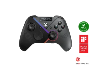 ASUS ROG Raikiri Pro PC Gaming Controller OLED Display Tri-Mode Connectivity Selectable Triggers ESS DAC - GD300X ROG RAIKIRI PRO/BK/WW//6 IN 1