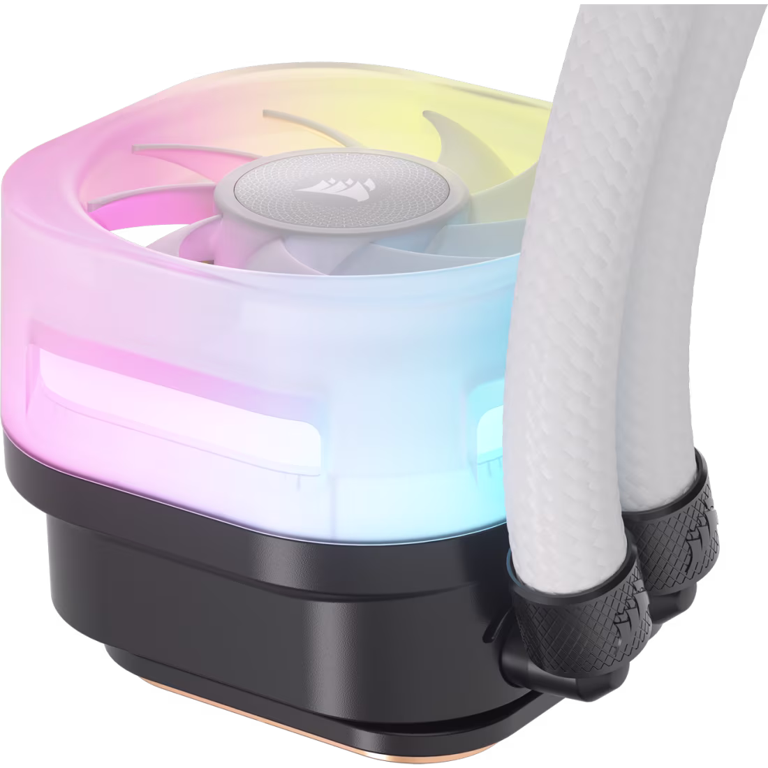 Corsair iCUE LINK CapSwap Module VRM Fan White - 70mm Magnetic Dome 3000 RPM - CS-CW-9061014-WW
