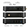 MINIX NEO Z83-4 Max Fanless Mini PC Intel Cherry Trail X5-Z8350 4GB RAM 128GB eMMC Windows 10 Pro - MINIX-NEO-Z83-4-MAX