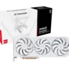 PowerColor Hellhound Spectral White AMD Radeon RX 9070 XT 16GB GDDR6 256-bit PCIe 5.0 - RX9070XT 16G-L/OC/WHITE