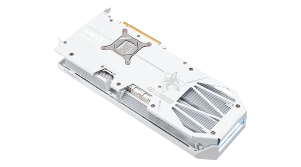 PowerColor Hellhound Spectral White AMD Radeon RX 9070 XT 16GB GDDR6 256-bit PCIe 5.0 - RX9070XT 16G-L/OC/WHITE