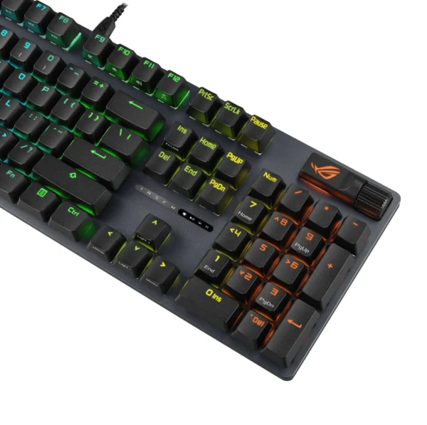 ASUS ROG Strix Scope II X Wired Gaming Keyboard - Hot-Swappable NX Snow V2 Linear Switches - PBT Keycaps - XA14 ROG STRIX SCOPE II X/NXSMV2/US/PBT
