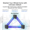 ASUS ZenWiFi BD4 Dual-Band WiFi 7 AiMesh Extendable Router 3.6Gbps 6500 sq. ft. Coverage 3-Pack - BD4(B-2-PK)