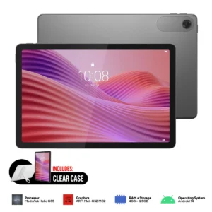 Lenovo Tab 10.1-inch WUXGA IPS MediaTek Helio G85 4GB RAM 128GB ROM 4G LTE Android 14 - ZAEJ0064PH