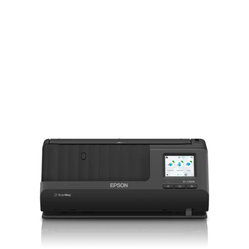 Epson WorkForce ES-C380W Wi-Fi Portable Sheet-fed Document Scanner 600dpi Duplex - B11B269502