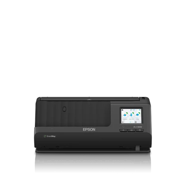 Epson WorkForce ES-C380W Wi-Fi Portable Sheet-fed Document Scanner 600dpi Duplex - B11B269502