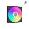 SAMA - FZ12R 120mm PWM Reverse Airflow ARGB Case Fan Black - FZ12-BKAM1TOR-G