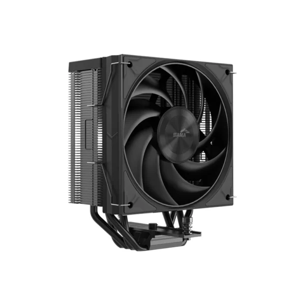 Sama A40P CPU Air Cooler - 240W TDP, 4 Heatpipes, 120mm PWM Fan, LGA 1700/1851 AM5 - A40-XXWNYXOX-G