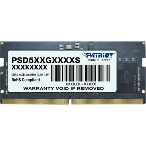 Patriot Signature Line 16GB DDR5 5600MHz CL46 SO-DIMM Laptop Memory Module - PSD516G560081S