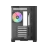 Sama V60 Dual-Chamber Mid Tower ATX Case with 7x 120mm ARGB Fans - V60-BKADA7X1-GL