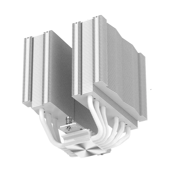 SAMA - A60 White Premium Dual Fan Air CPU Cooler 265W TDP - A60-WHWNNXOX-G