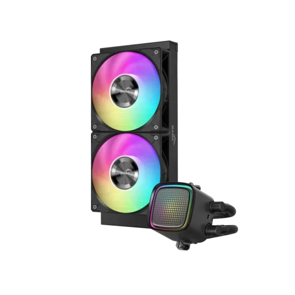 SAMA - L50 240mm AIO ARGB Liquid CPU Cooler Black - L50-BKWAYX02-G