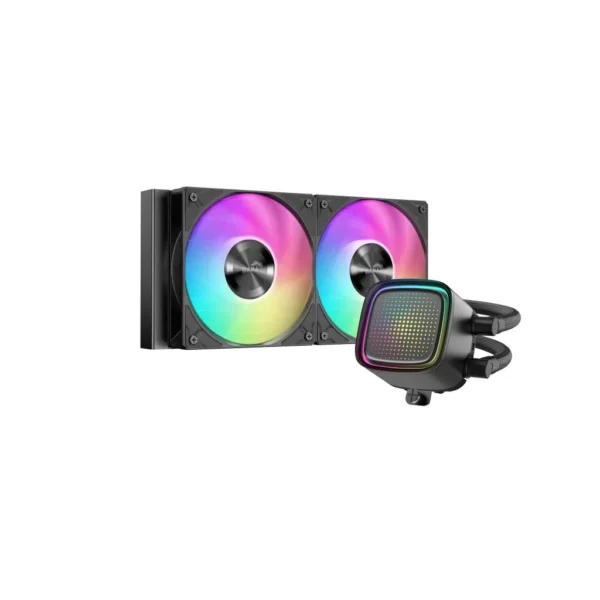 SAMA - L50 240mm AIO ARGB Liquid CPU Cooler Black - L50-BKWAYX02-G