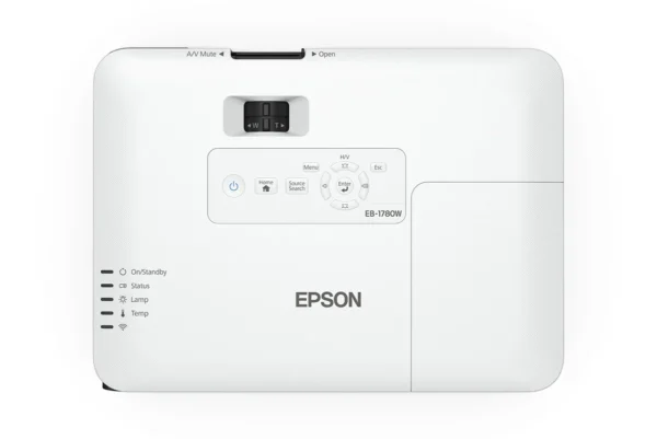 Epson 3200 Lumens WXGA Ultra-Slim Portable 3LCD Wireless Projector with NFC Miracast and Gesture Presenter - V11H793052