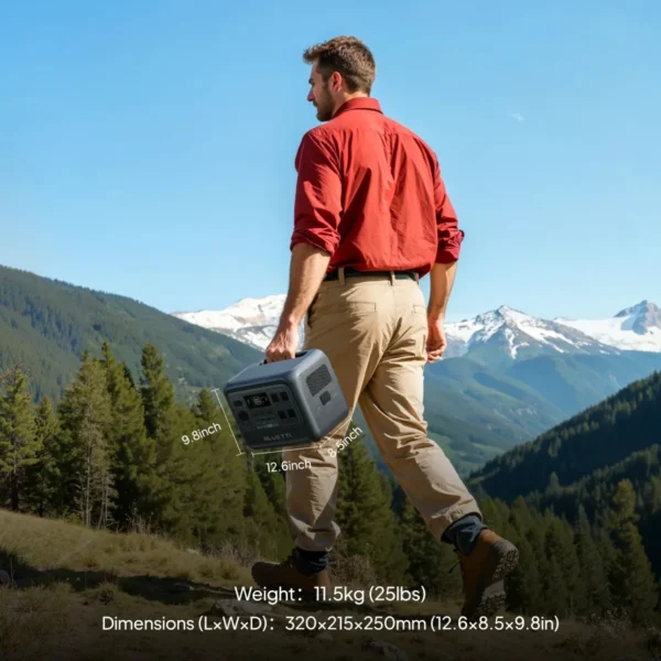 BLUETTI Premium 100 V2 Portable Power Station 1024Wh 1800W LiFePO4 - P-PR100V2-PH-GY-10