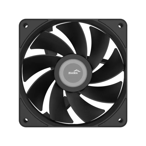 SAMA - FZ12R 120mm PWM Reverse Airflow Case Fan Black - FZ12-BKXX1TOR-G