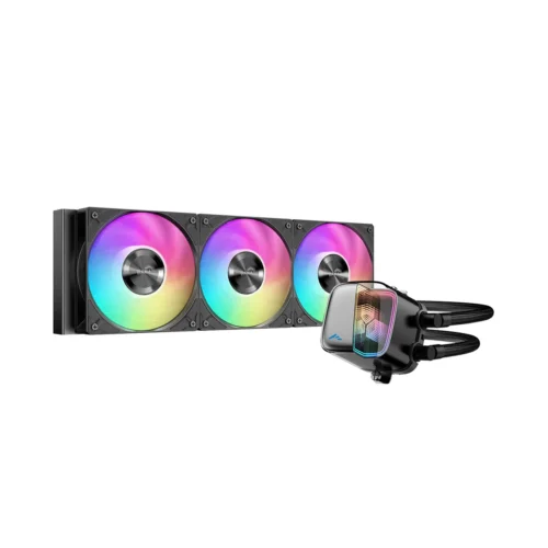 SAMA - L70 360mm AIO ARGB Liquid CPU Cooler Black - L70-BKWAYX03-G