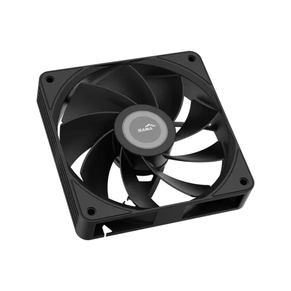 SAMA - FZ12R 120mm PWM Reverse Airflow Case Fan Black - FZ12-BKXX1TOR-G