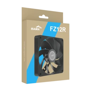 SAMA - FZ12R 120mm PWM Reverse Airflow Case Fan Black - FZ12-BKXX1TOR-G
