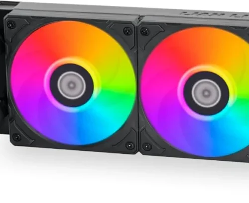 Lian Li Galahad II LCD 360mm ARGB AIO Liquid CPU Cooler Black - GA2ALCD36B