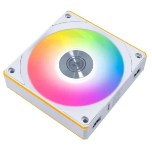 Lian Li UNI FAN CL Wireless Reverse 120 ARGB PWM 2100RPM FDB 120mm Case Fan White Single Pack - G99.12RCL1W1W.00