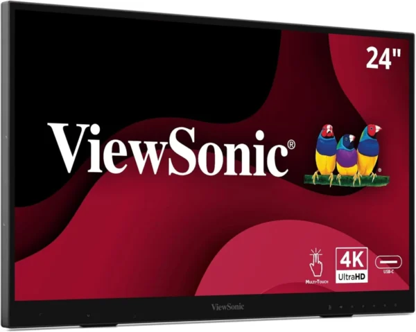 ViewSonic ID2456 24" FHD PCAP Touch Monitor with Active Stylus - ID2456