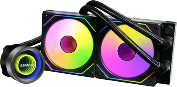 61Vq5QoEh6L._AC_SL1500_ Lian Li Galahad II Trinity SL-Infinity 240mm ARGB AIO Liquid CPU Cooler Black - GA2T24INB