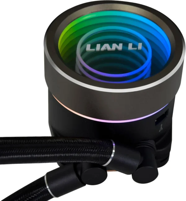 61f-RggXfeL._AC_SL1500_ Lian Li Galahad II Trinity SL-Infinity 240mm ARGB AIO Liquid CPU Cooler Black - GA2T24INB