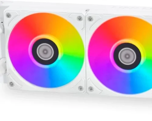 Lian Li Galahad II LCD 360mm ARGB AIO Liquid CPU Cooler White - GA2ALCD36W