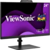 ViewSonic 24 Inch FHD IPS 120Hz USB-C Video Conferencing Monitor - VG2441V