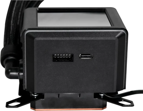 Lian Li Galahad II LCD 360mm ARGB AIO Liquid CPU Cooler Black - GA2ALCD36B