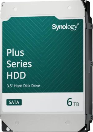 Synology HAT3300 Plus Series 6TB 3.5" 5400 RPM SATA HDD - SY-HAT3300-6T