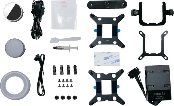 71i8G0l8aNL._AC_SL1500_ Lian Li Galahad II Trinity SL-Infinity 240mm ARGB AIO Liquid CPU Cooler Black - GA2T24INB