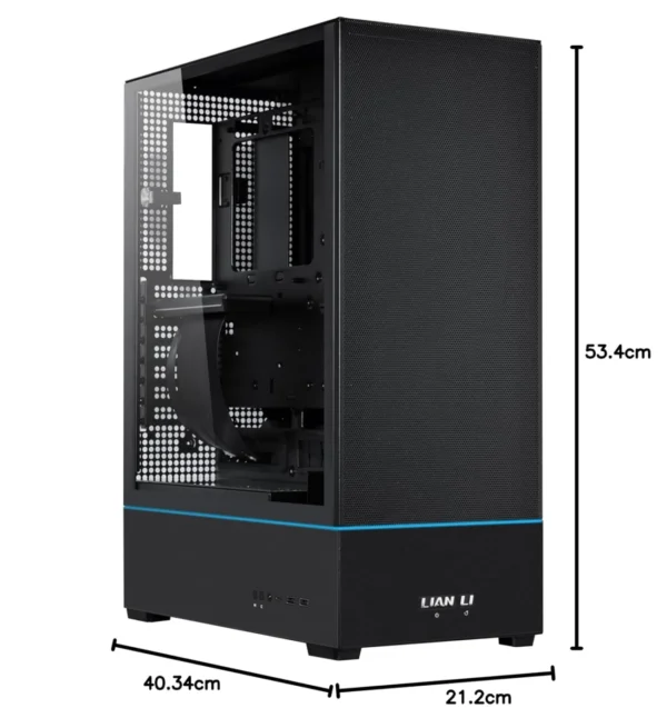 Lian Li SUP01 Compact ATX Stand-Up PC Case Black - G99.SUP01X.00