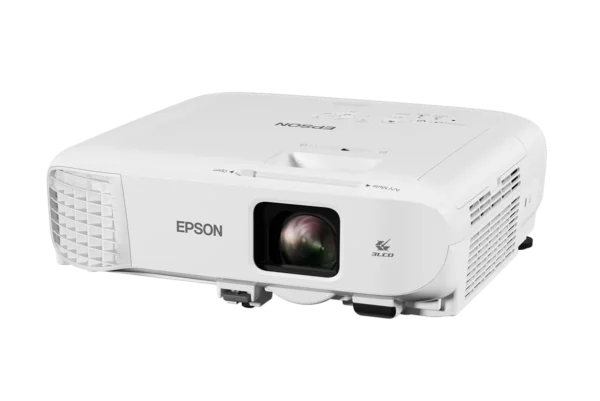 Epson 4100 Lumens XGA 3LCD Classroom Projector with 16W Speaker and 17000 Hour Lamp Life - V11H986052