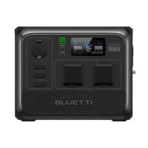 Bluetti AC60P Expandable Portable Power Station 504Wh 600W LiFePO4 IP65 - P-AC60P-PH-GY-BL-010